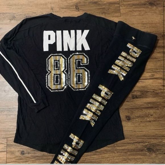 VS PINK 86 BLING OUTFIT SET L - Picture 2 of 11